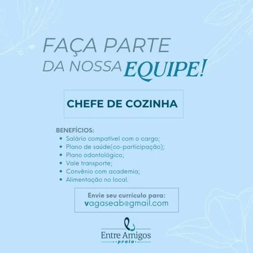 Chefe de Cozinha