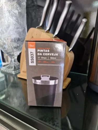 Copo Térmico "Pintas da Cerveja" SS037 - 17oz/502ml