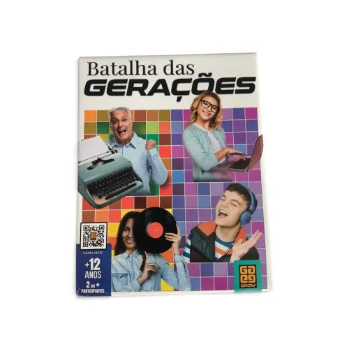 Jogo Batalha Das Gerações Grow - Completo E Conservado
