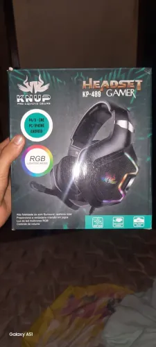 Vendo Headset gamer knup (KP-489)