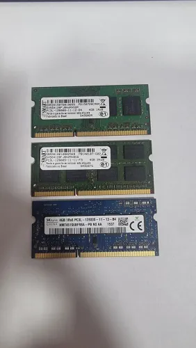 Memória ddr3 pentes de 4GB notebook ddr3l PC3L 1600MHZ DE 12800S