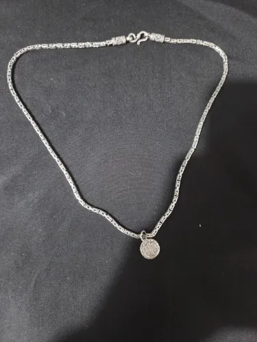 Cordão de prata 925 55 cm 25 gramas