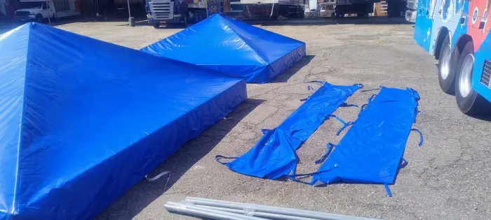 Toldo piramidal 