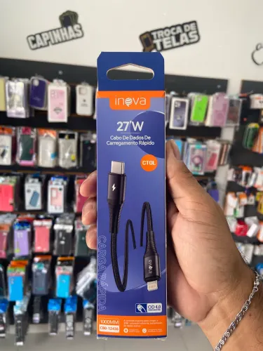 Cabo de dados para iPhone 27W