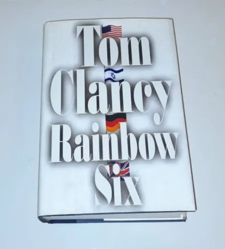 Livro Super Luxuoso & Raro,Tom Clancy,Rainbow Six - Edição Americana,742 Páginas
