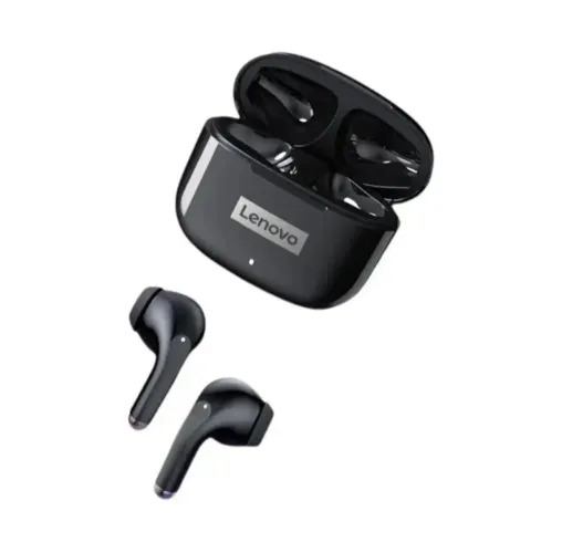 Fone De Ouvido Lenovo Tws Lp40 Pro Sem Fio Bluetooth 5.1 Preto ou Branco