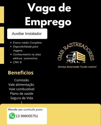 Auxiliar instalador