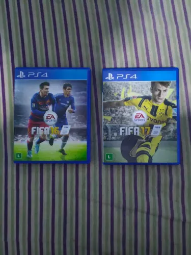 FIFA 16 e FIFA 17 para PS4