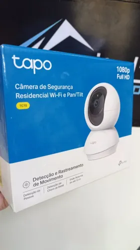 Camera de Segurança TP-LINK Tapo TC70 360º Wireless 1080P Visão Noturna - Loja Coimbra