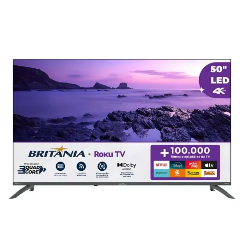 Smart tv 4k 50 polegadas lacrada