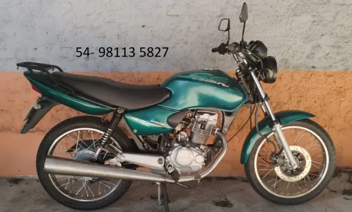 Honda CG 125 ES 2002 - Mecânica Revisada - Pronta para Rodar
