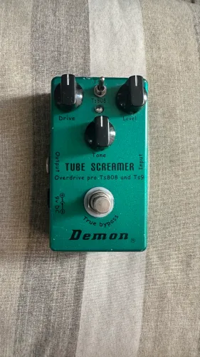 Pedal de guitarra tube screamer demon fx
