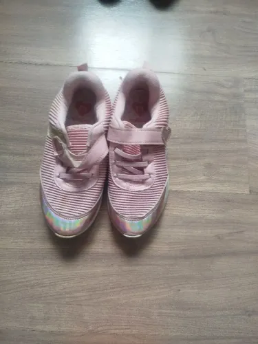 Sapato rosa feminino infantil com led tamanho 31