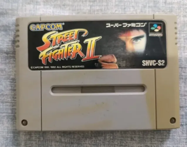 Street Fighter 2 Super Nintendo (Super Famicom) Original