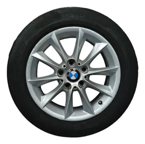 Roda Pneu Bom 205 55 16 Bmw 118i 1.6 T 2011 2012 Cinza