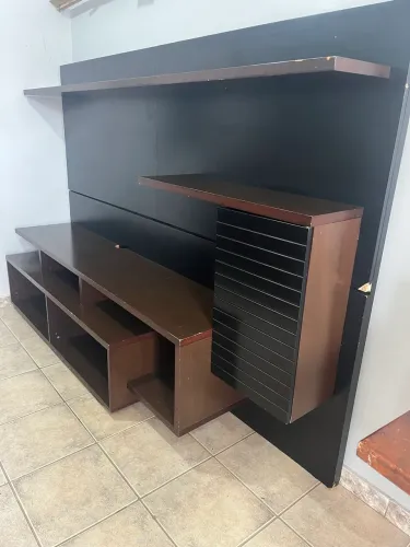 Rack com painel