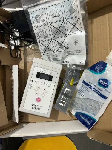 STIM CARE é um aparelho de eletroestimulação usado na fisioterapia