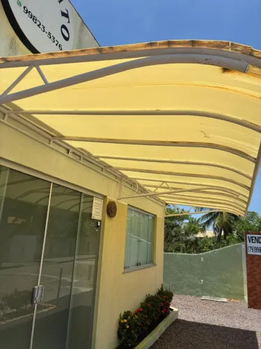 Toldo em alumínio, modelo Frances, medida 6x2