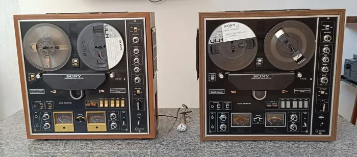 Dois Gravadore de rolo vintage Sony TC-730