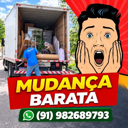 Mudanças Baratas - Fretes Belém e interior 24h