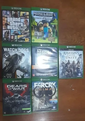 Lote de Jogos para Xbox One, Xbox Séries, Ps3, Ps4 e Ps5