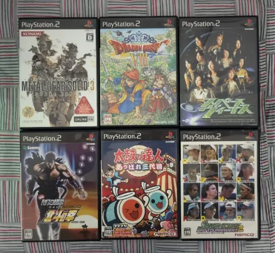 Jogos Originais PlayStation 2 (Ps2) Japonês (NTSC-J) - Coleção Avulsa