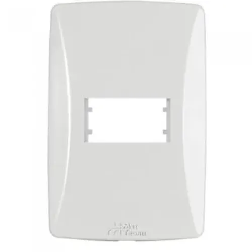 Placa cega/ 1 seção petra mectronic 4x2