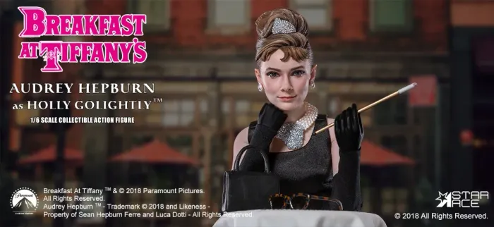Bonequinha de Luxo Star Ace Breakfast At Tiffany - Audrey Hepburn As Holly Golightly 1/6