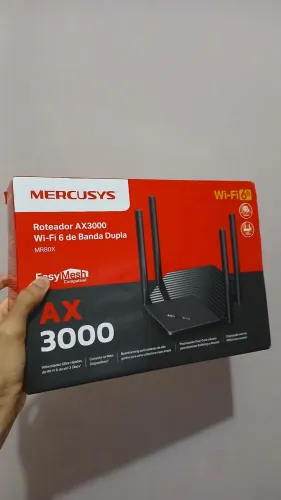 Roteador Mesh Mercusys MR80X V5 WIFI 6