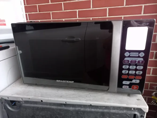 Microondaa brastemp inox 30 litros
