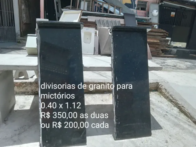 Divisorias pra mictórios 