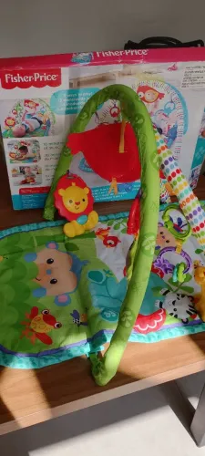 Tapete ginásio amigos da floresta Fisher Price