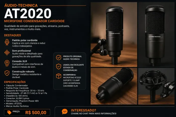 Audio-Technica At2020 Original.