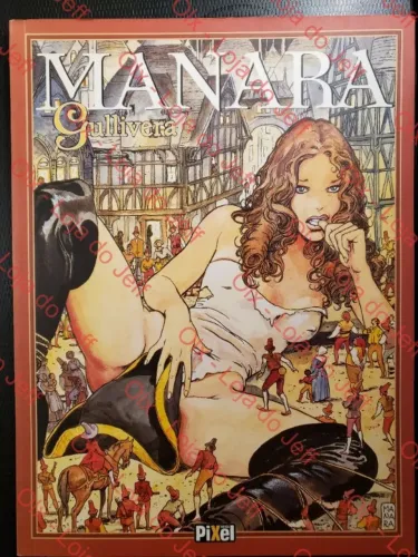HQ Gullivera - Milo Manara (Editora Pixel) - Quadrinho Adulto