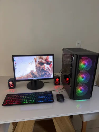 Pc gamer completo Pego troca passo cartão 