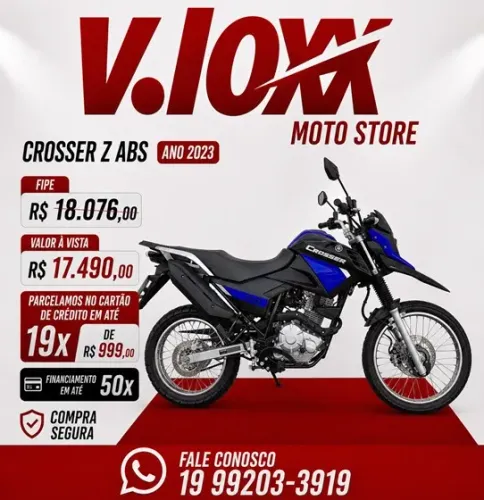 YAMAHA XTZ 150 CROSSER Z 2022/2023