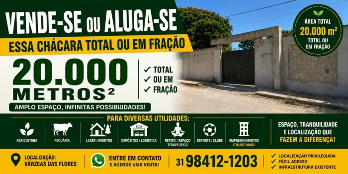 Chácara 20.000 m2