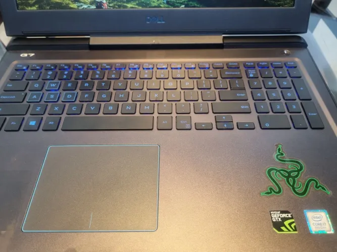 Notebook Dell G7 7588 i7 16GB GTX1060