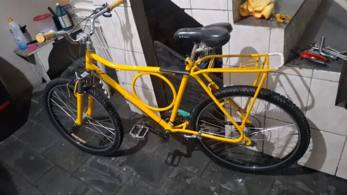 Bicicleta caloi barra forte