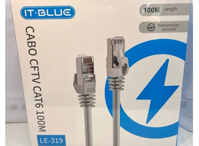 Cabo de rede cat6 100mts novo na caixa