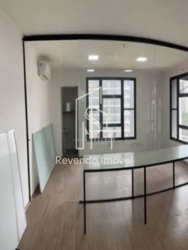 EDIFICOHYATT, VILA OLIMPIA- CONJUNTO COMERCIAL DE 46m² COM 1 SALA,1 BANHEIRO E 1 VAGA Á VE