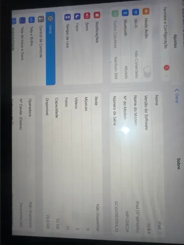 iPad 5 geração 32GB 