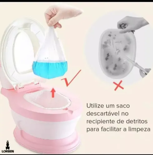 Vaso sanitário infantil