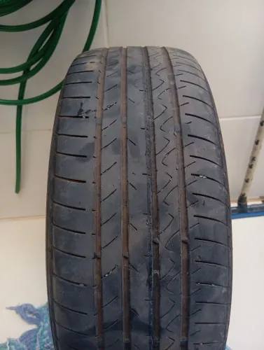 1 par de pneu continental 195/55/r16