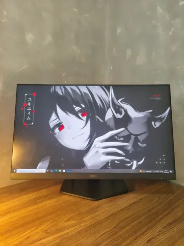 Monitor AOC 24" 180Hz | Base Ajustável | FHD | Aceito Cartão | OLX Pay