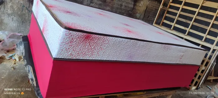 Cama casal espuma 