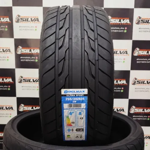 Pneu aro 24 medida 255/30r24 Delmax, 6x sem juros no cartão