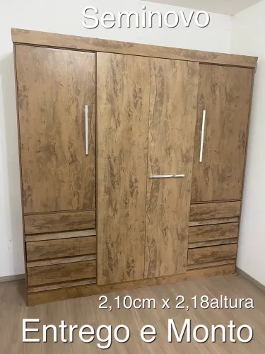 Guarda Roupa casal SemiNovo ENTREGO E MONTO