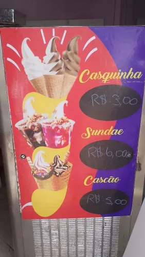 Máquina de sorvete