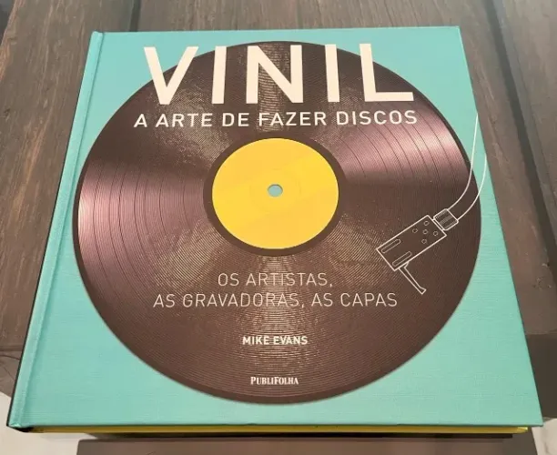 Livro Vinil. A Arte de Fazer Discos (RARIDADE)
